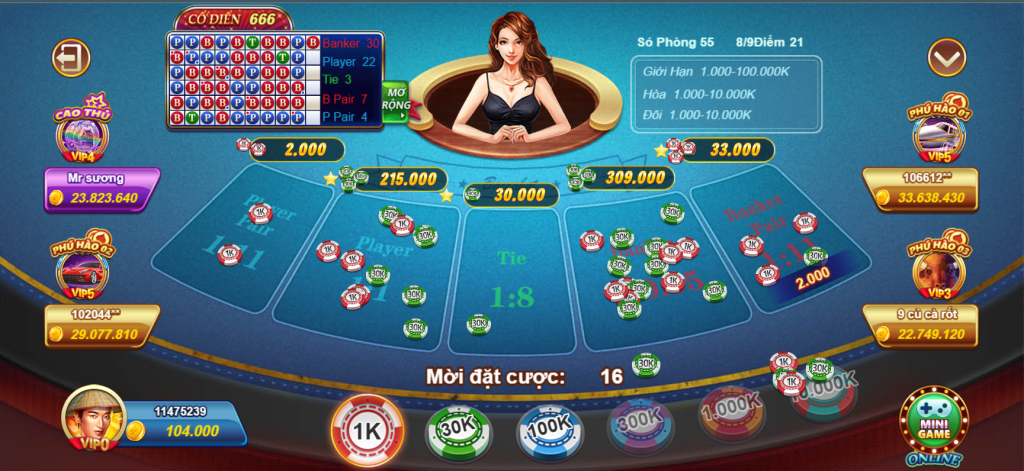 Luật Chơi Baccarat