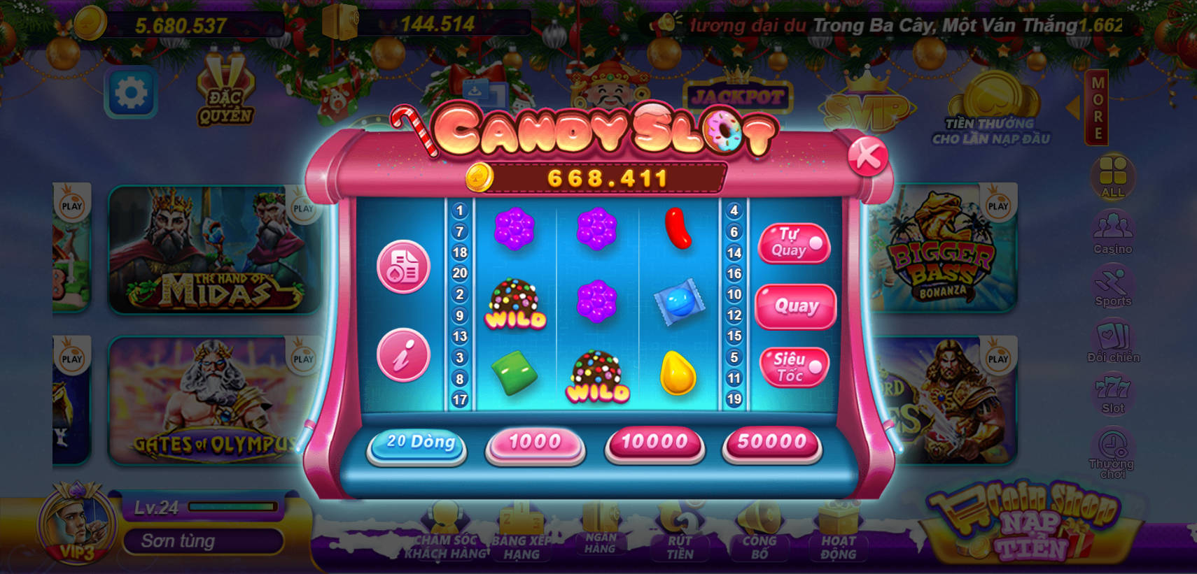 Khám Phá Trò Chơi Candy Slot: Hành Trình Ngọt Ngào Đầy Hứng Khởi!