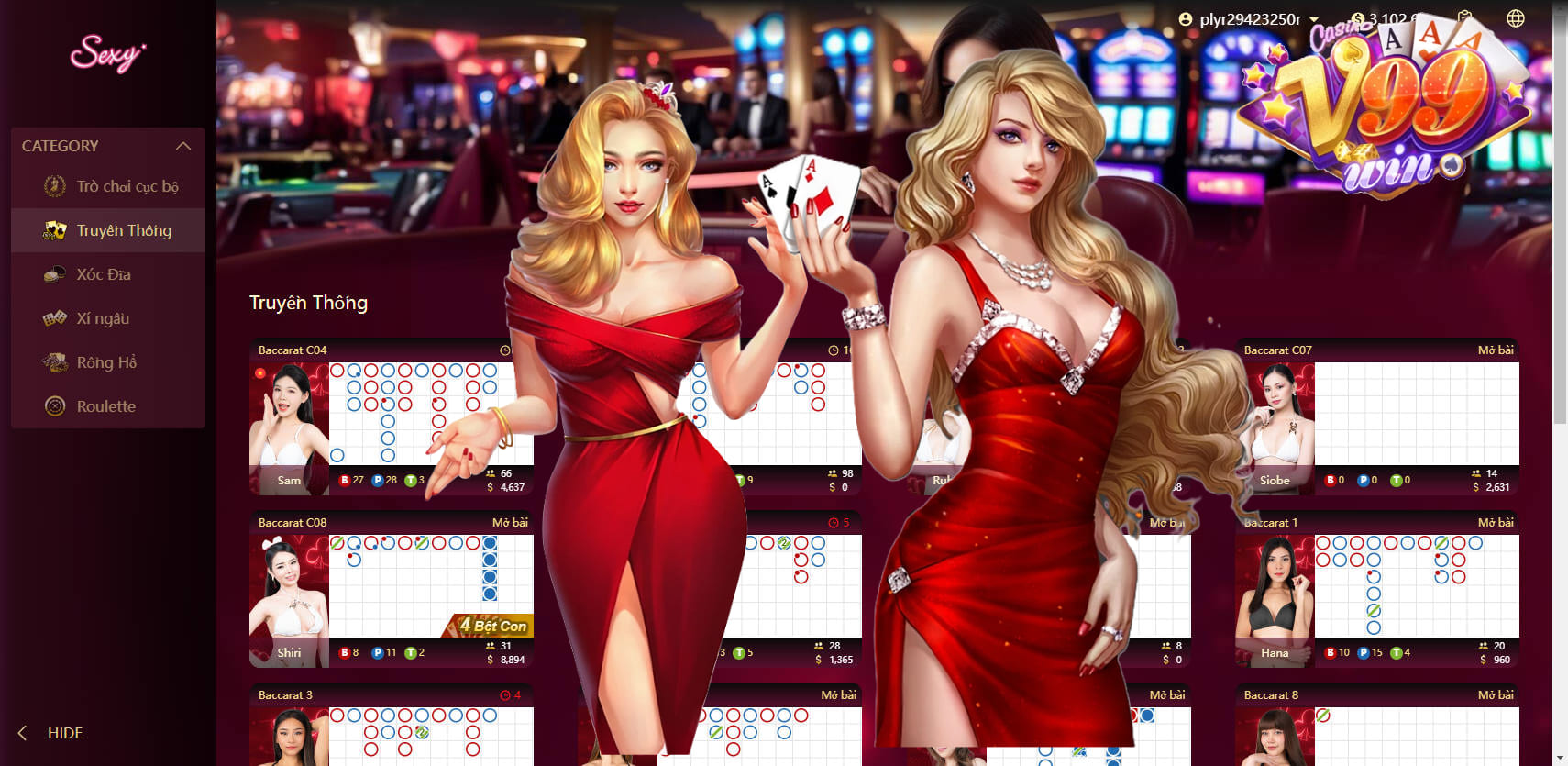 Live Casino Tại V99: Trải Nghiệm Cờ Bạc Thực Tế Tuyệt Vời!